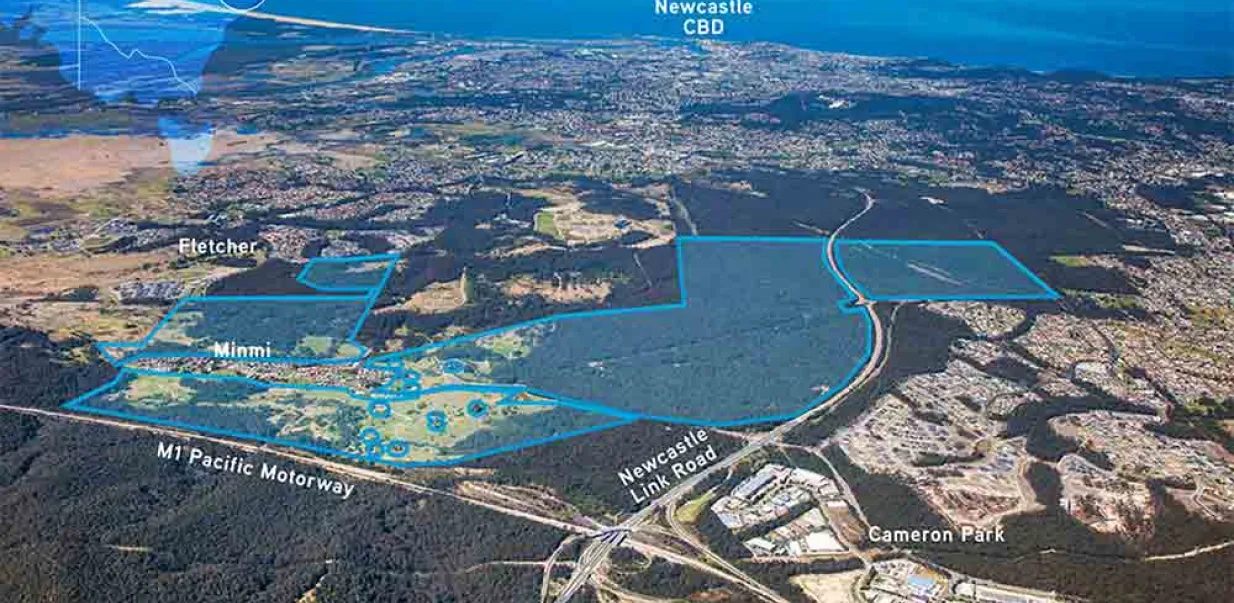 Minmi Estate - Minmi Aerial