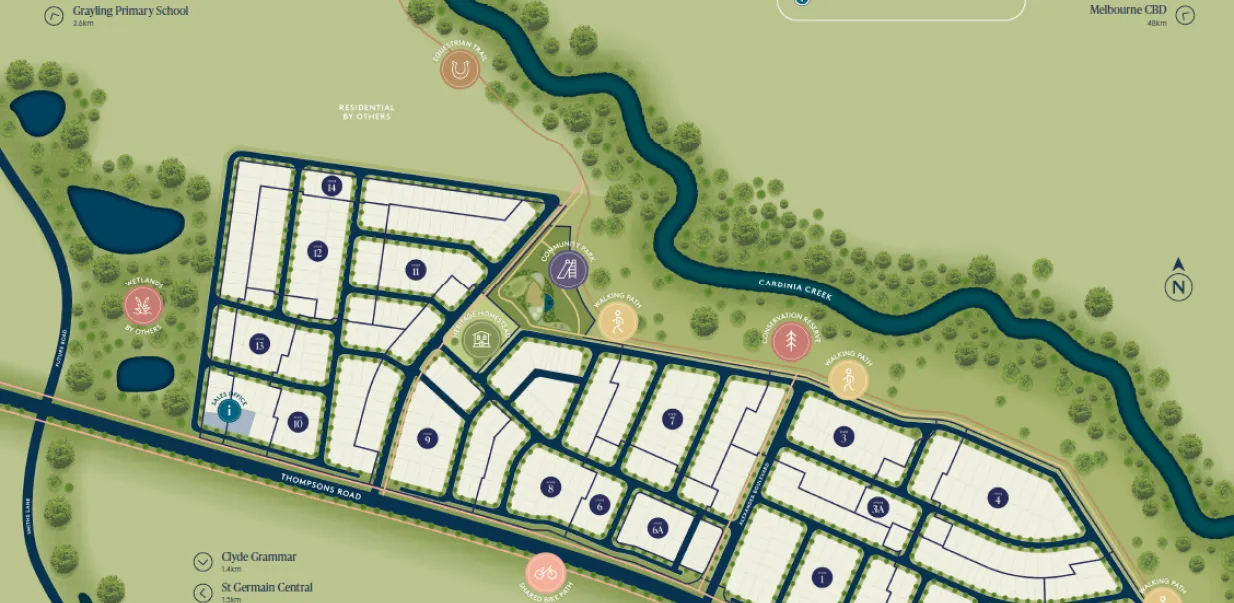Northside Estate - Clyde North Masterplan