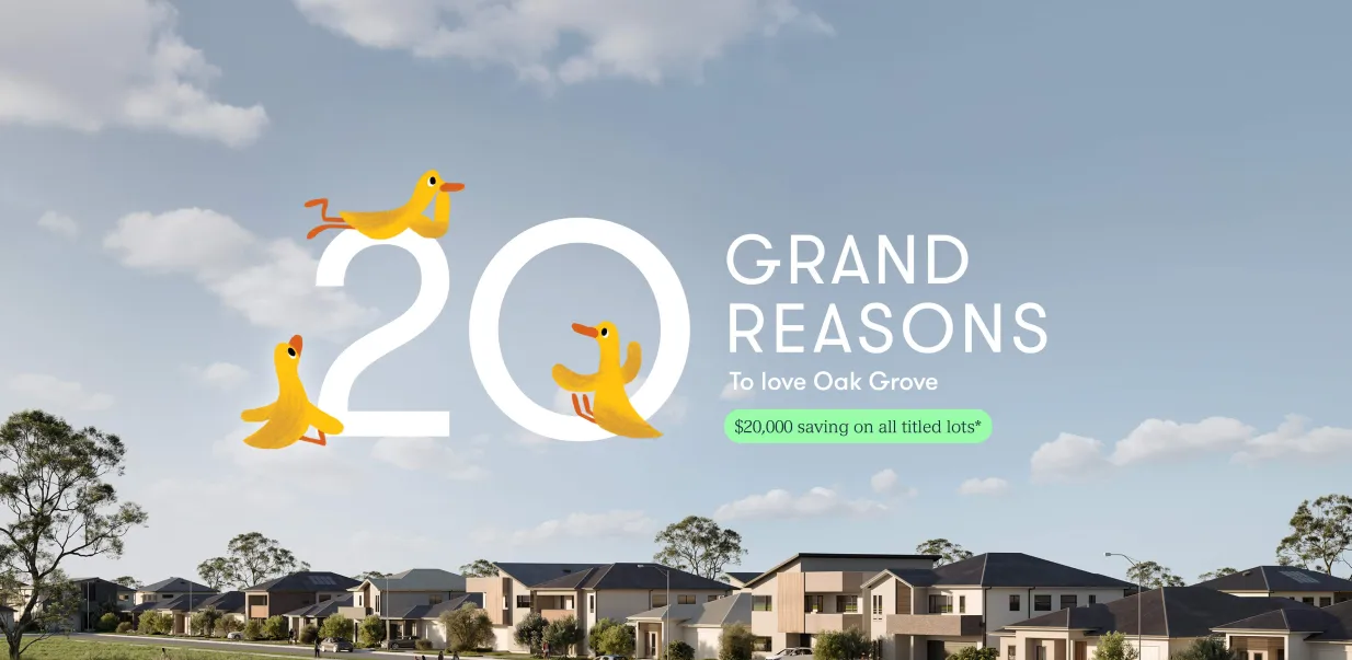 Oak Grove Estate - Clyde North Promotion/Offer