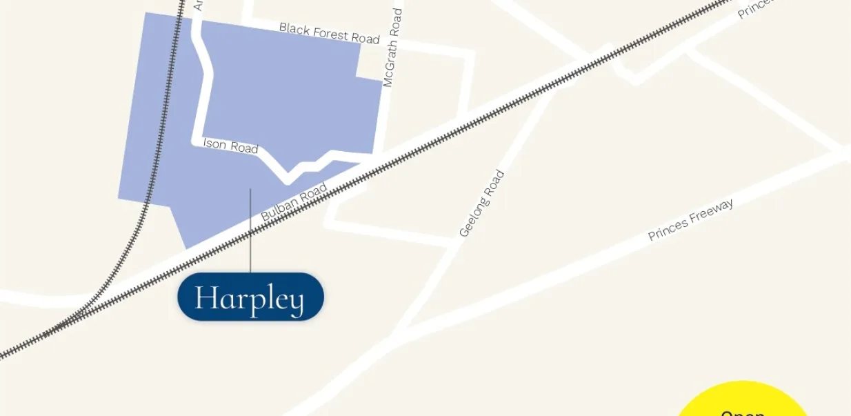 Stockland Harpley - Werribee Location Map