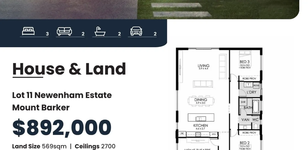 Newenham Adelaide Hills Estate - Mount Barker - Lot 11