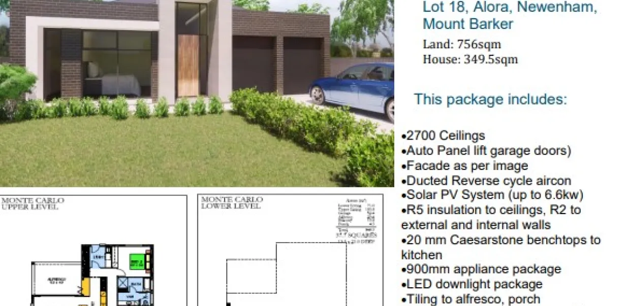 Newenham Adelaide Hills Estate - Mount Barker - Lot 18