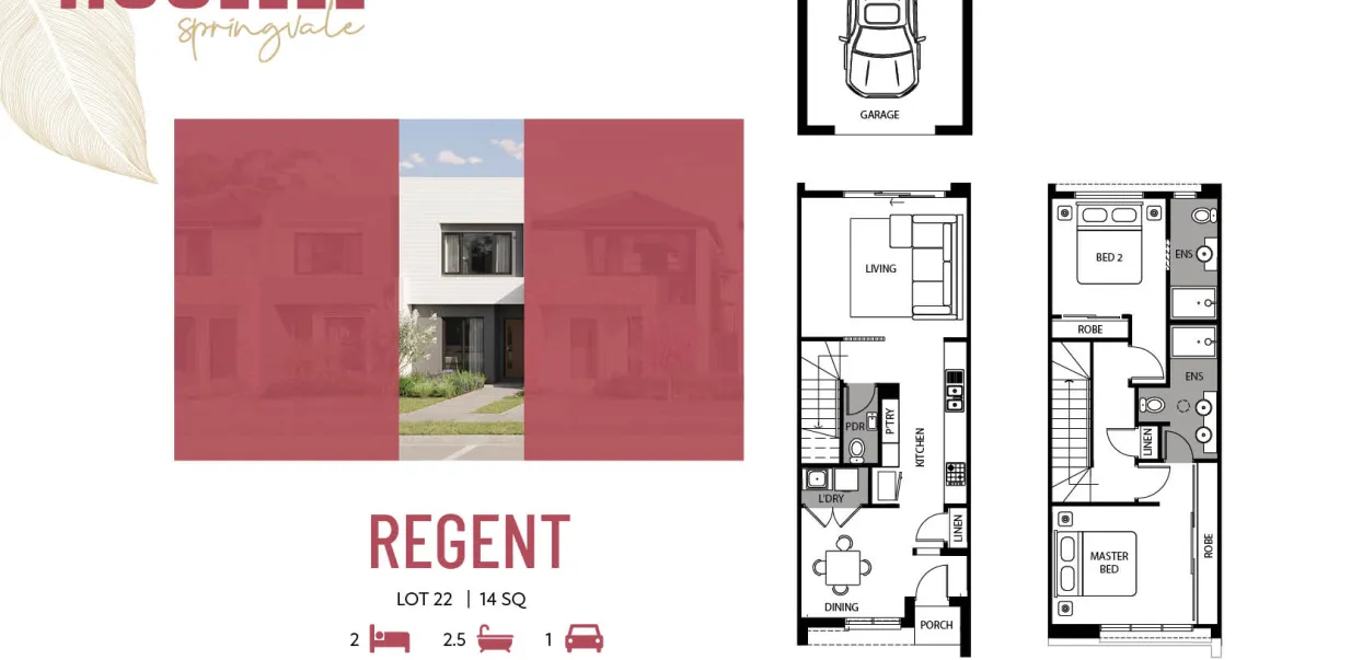 Roselle Townhomes - Springvale South - Lot 22