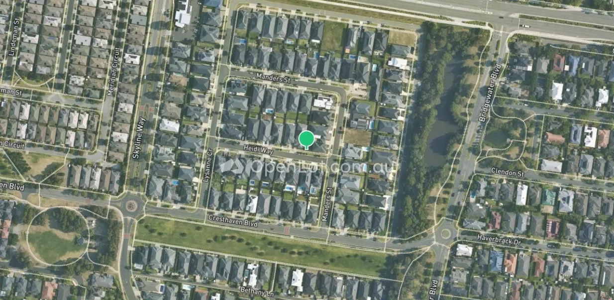 Satellite image for Bernly Gardens Estate - 69s O'Shea Road, Berwick VIC 3806