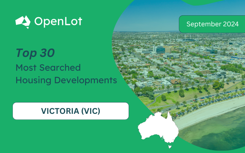Victoria: Top 30 Most Searched Housing Developments (September 2024)