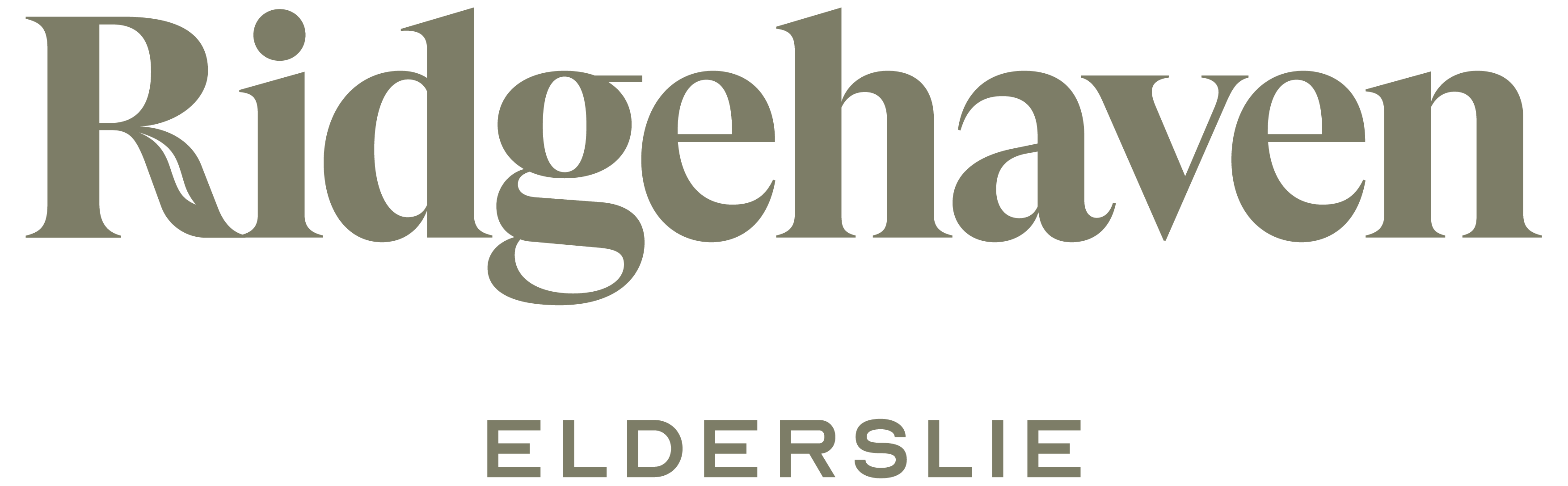 Ridgehaven Estate - Elderslie Logo
