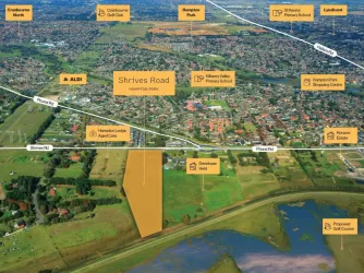 104 Shrives Road, Hampton Park Aerial