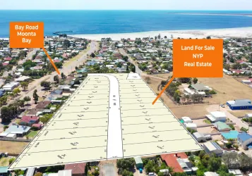 154 Bay Road - Moonta Bay Aerial