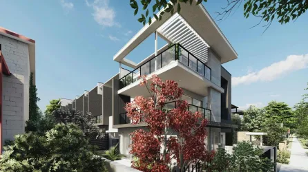 154 Lockhart Townhomes - Como Render