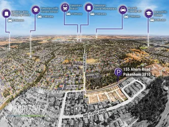 155 Ahern Road - Pakenham Aerial