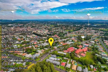 16 Gregson Avenue - Mayfield West Aerial
