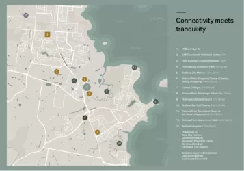 17 Beveridge Road - Thornlands Location Map