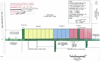 185 Simons Lane - Leongatha South Masterplan