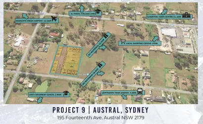 195 Fourteenth Avenue - Austral Aerial