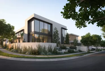 244 Priestdale Road & 25 Woodcarver Street - Rochedale Streetscape