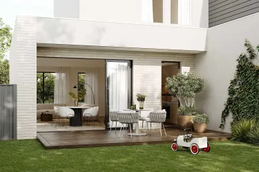 25-35 Park Road - Donvale Backyard