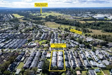 26-28 Canberra Street - Oxley Park Aerial