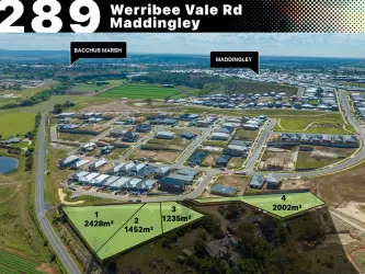 289 Werribee Vale Road - Bacchus Marsh Aerial