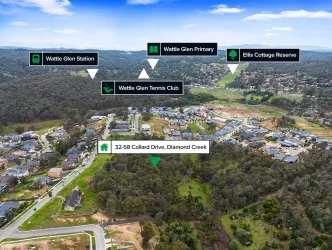 32-58 Collard Drive - Diamond Creek Aerial