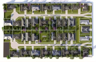 34 Cooks Road - Urraween Aerial Masterplan