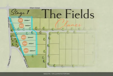 35 Paddock Street - Clunes Release Map