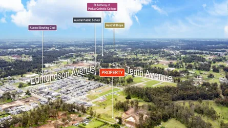 35-55 Tenth Avenue - Austral Location Map