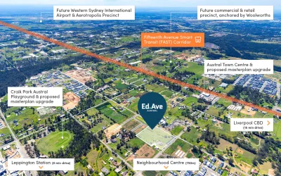 350 Edmondson Avenue - Austral Aerial