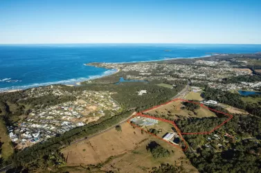 36 Bark Hut Road - Woolgoolga Aerial