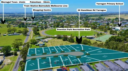 38 Hazeldean Road, Yarragon Aerial