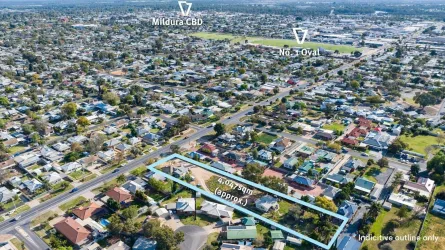 434-436 Etiwanda Avenue - Mildura Aerial