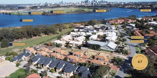 47 Kirkham Hill Terrace - Maylands Aerial