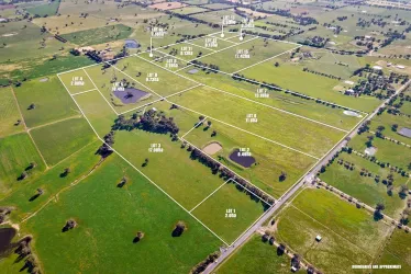 557 Dights Forest Road - Table Top Master Plan Aerial