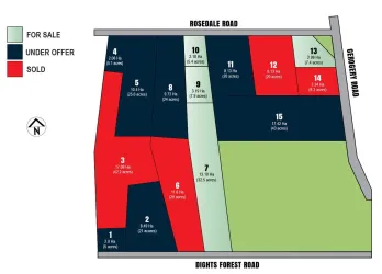 557 Dights Forest Road - Table Top Master Plan
