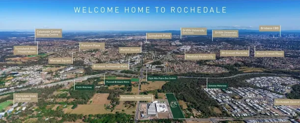 58 West Street - Rochedale Aerial