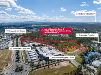 7002-7003 Tournament Drive - Brookwater Aerial