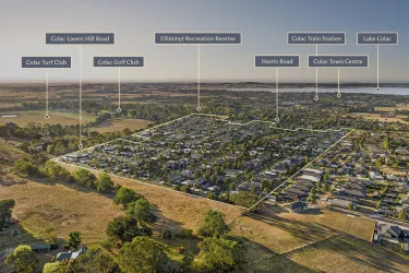 85 Colac-Lavers Hill Road - Elliminyt Aerial