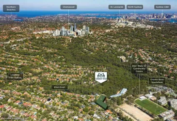 90-92 Eton Road, Lindfield Aerial