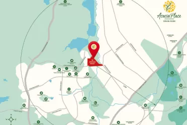 Acacia Place Estate - Catherine Field Location Map