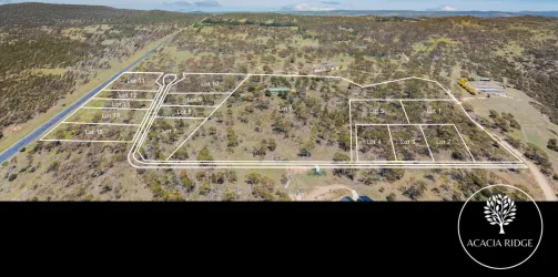 Acacia Ridge Estate - Cooma Aerial