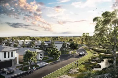 Acacia Village Estate - Wollert Streetscap Render