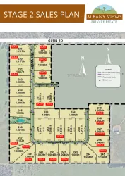 Albany Views Private Estate - Drome Release Map