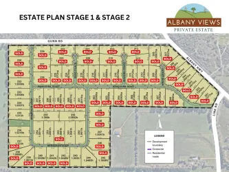 Albany Views Private Estate - Drome Masterplan