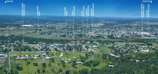 Aleva Estate - Warwick Aerial