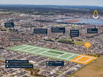 Alfredton Central Estate - Alfredton Aerial