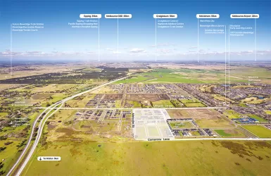 Alkyra Estate - Beveridg Aerial