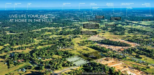 Allure Estate - Box Hill Aerial