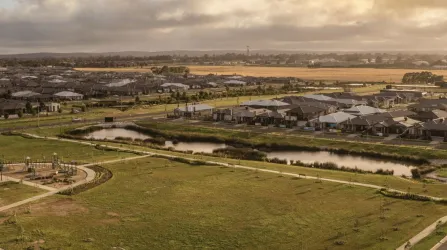 Alluvium Estate - Winter Valley Aerial