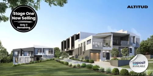 Altitud Townhomes - Charlestown Render