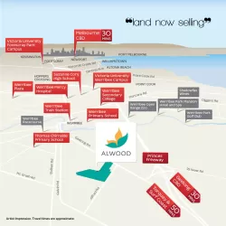 Alwood Location map