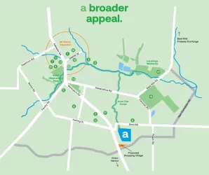 Amblemead Estate - Mount Barker Location map
